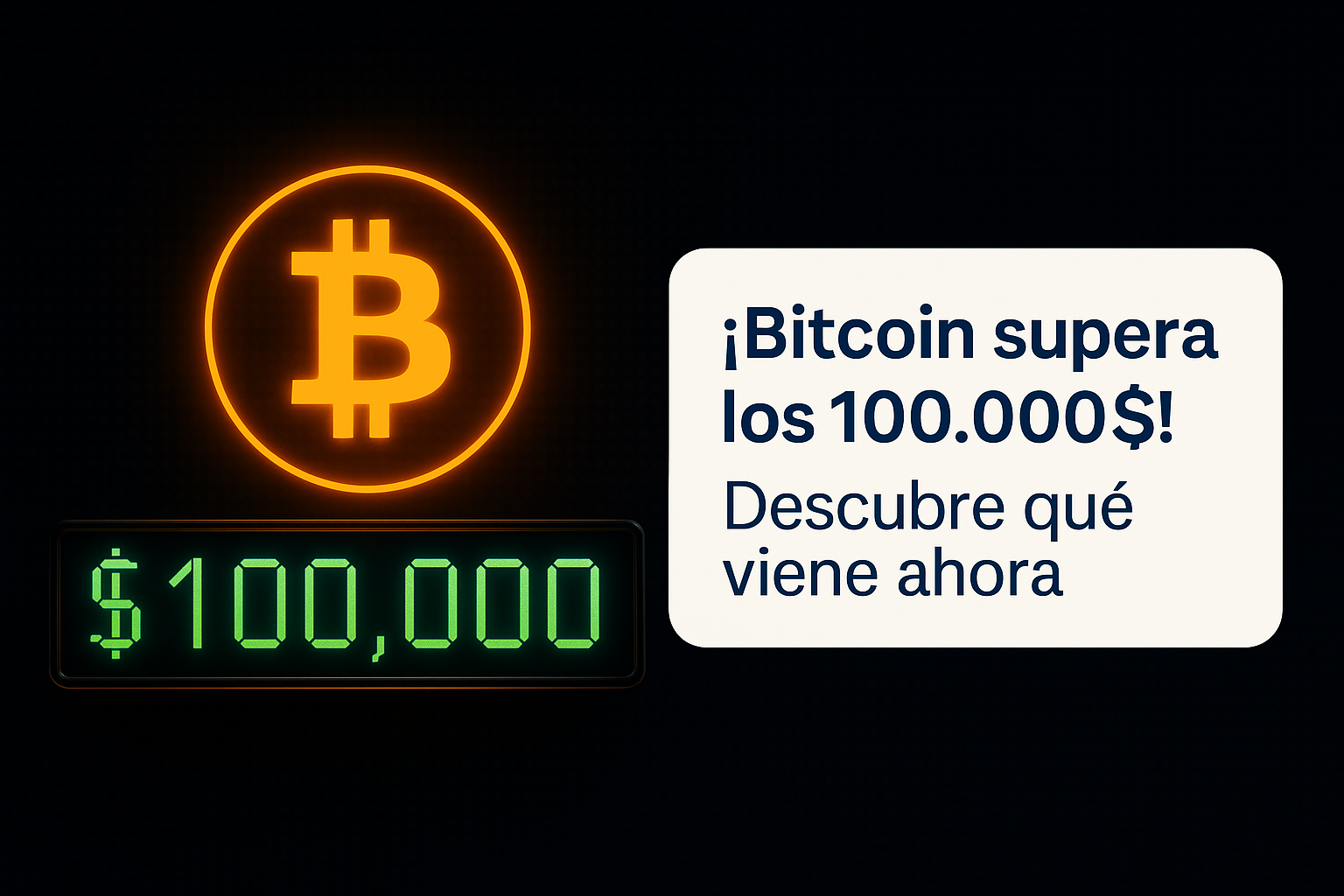 Bitcoin supera nuevamente los 100.000 dólares: ¿qué escenario se perfila ahora?