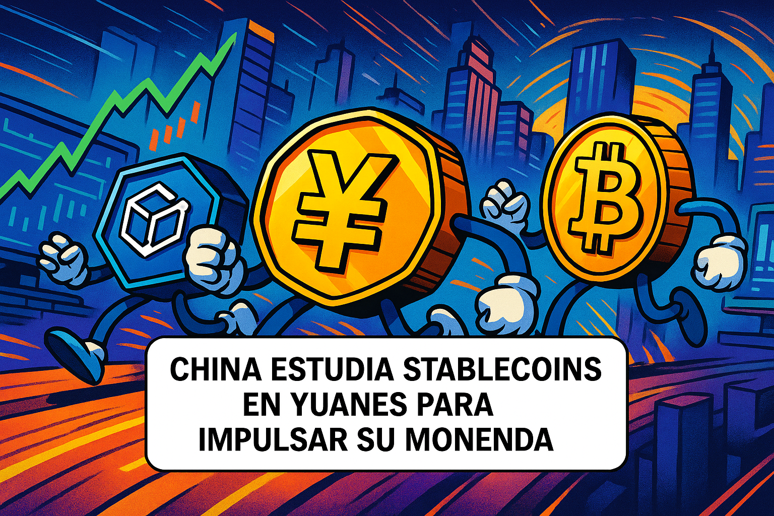 China estudia stablecoins en yuanes para impulsar el uso global del CNY