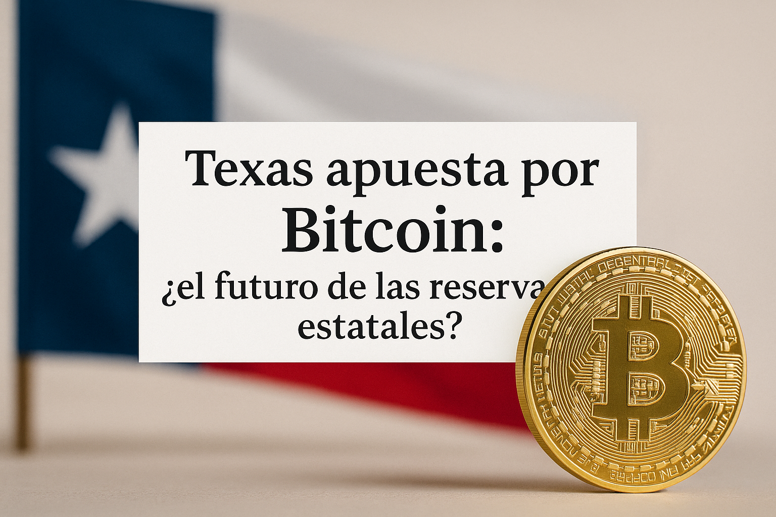Texas aprueba proyecto de ley para crear una reserva estratégica de Bitcoin