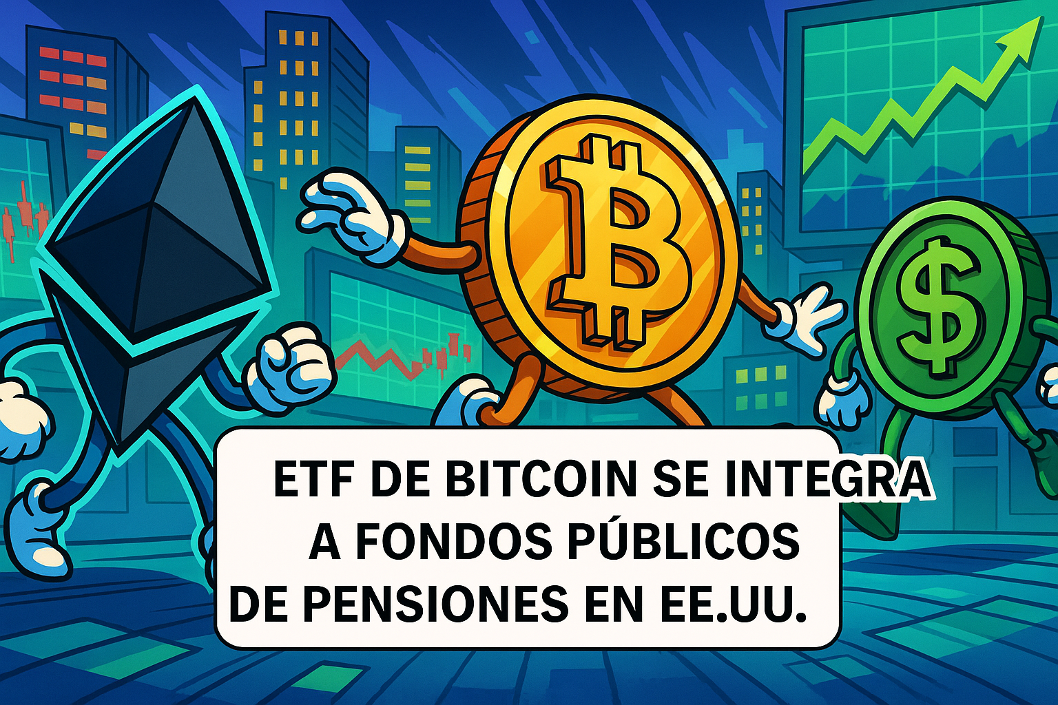 Los ETF de Bitcoin llegan a los fondos de pensiones públicos en EE.UU.