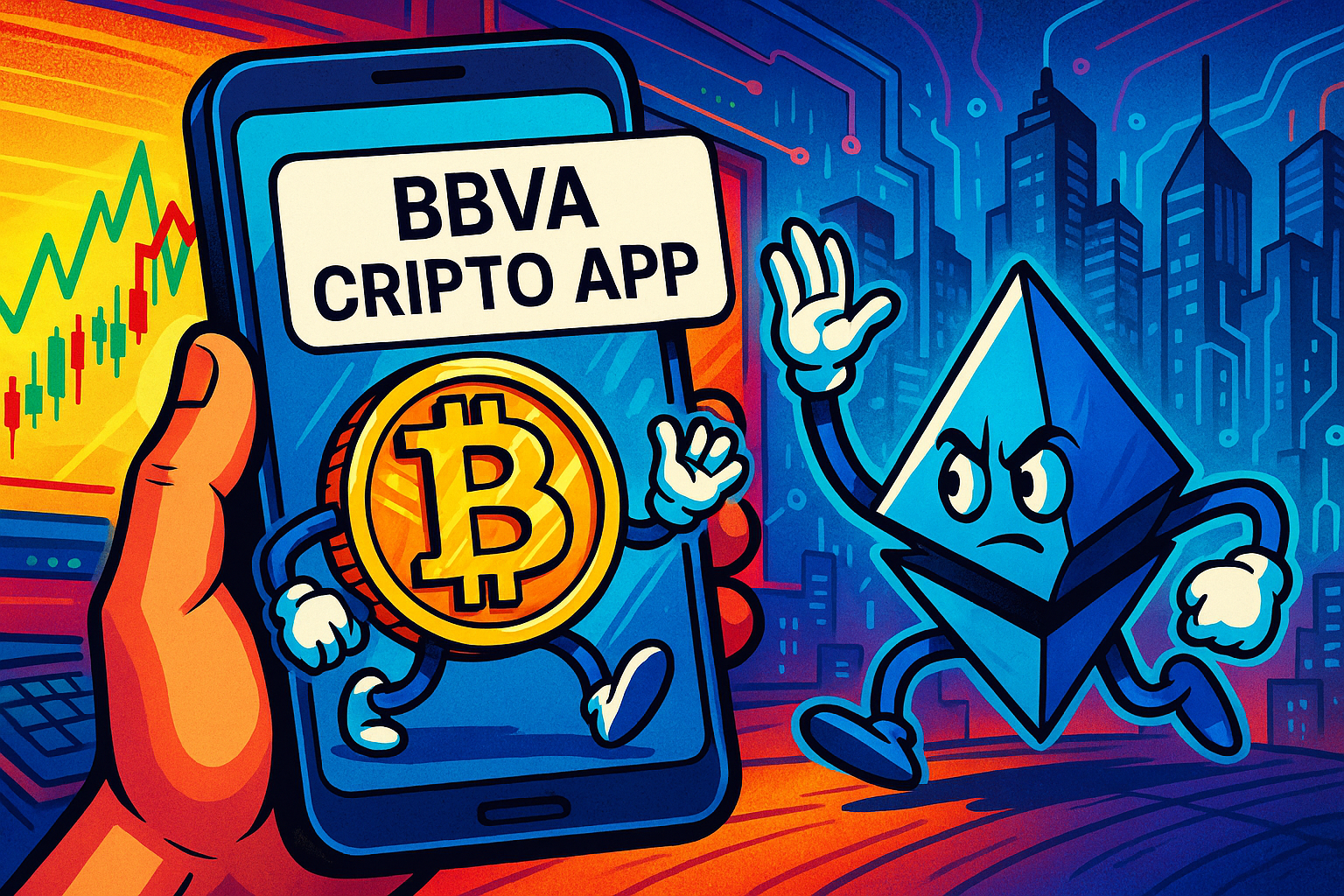 BBVA entra en el negocio cripto, pero recuerda… tu wallet privada es la clave