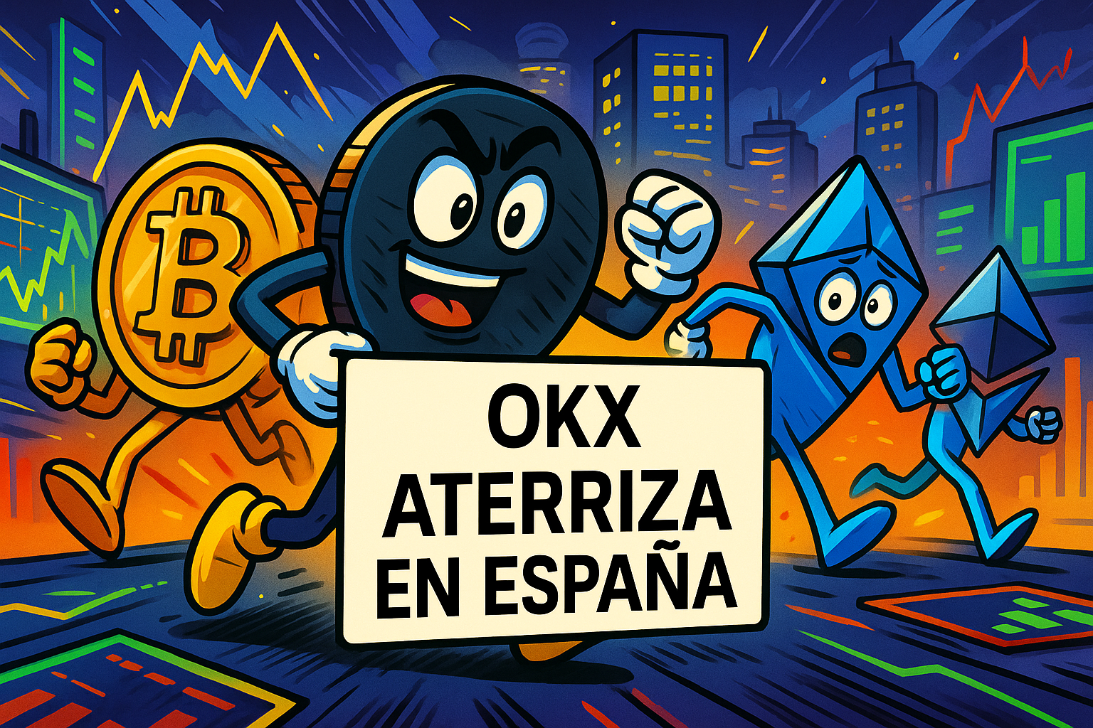OKX aterriza en España y activa su exchange regulado con licencia MiCA