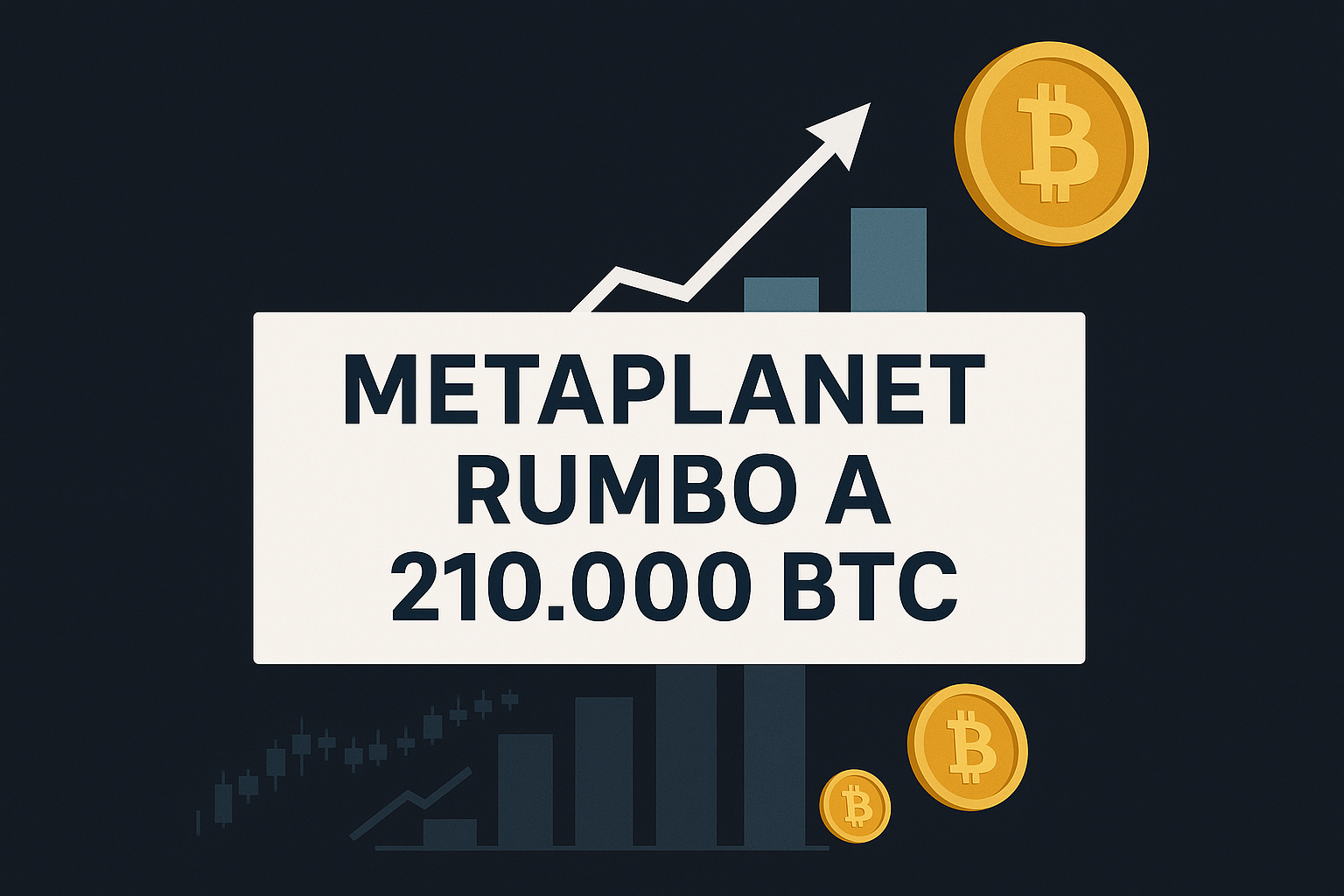 Metaplanet acelera camino hacia 210 000 BTC para 2027