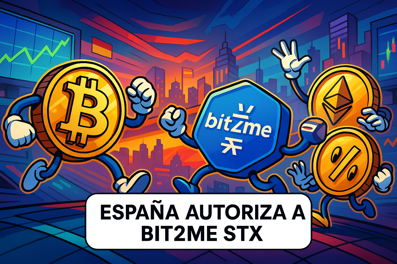 España autoriza a Bit2Me STX como agencia de valores para lanzar Bolsa tokenizada