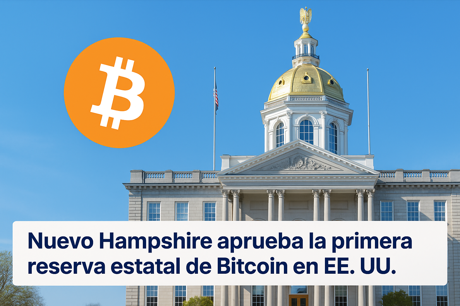 Nuevo Hampshire marca un hito al aprobar la creación de una reserva estatal de Bitcoin para el estado