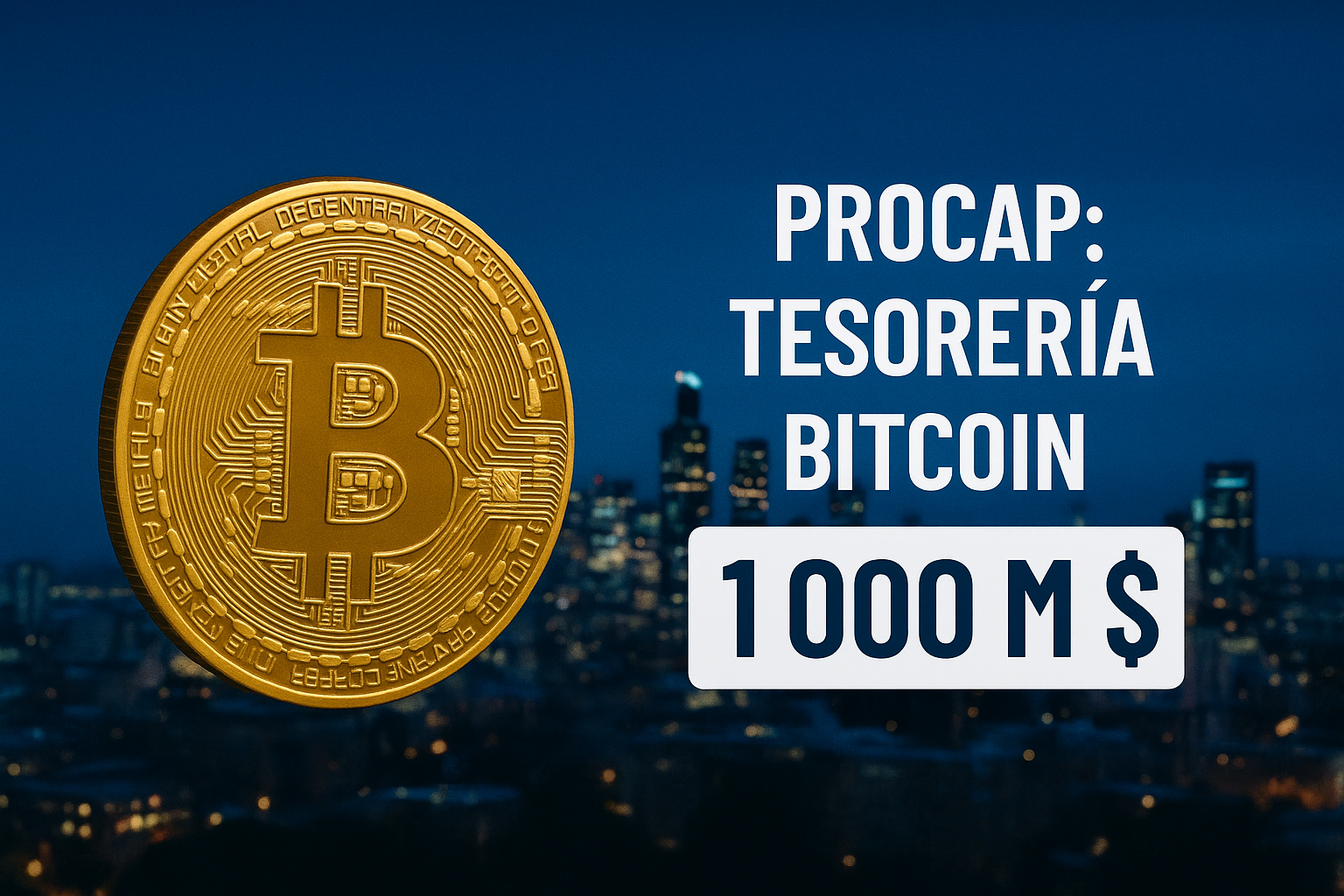 Pompliano lanza ProCap Financial: una fusión de 1000M $