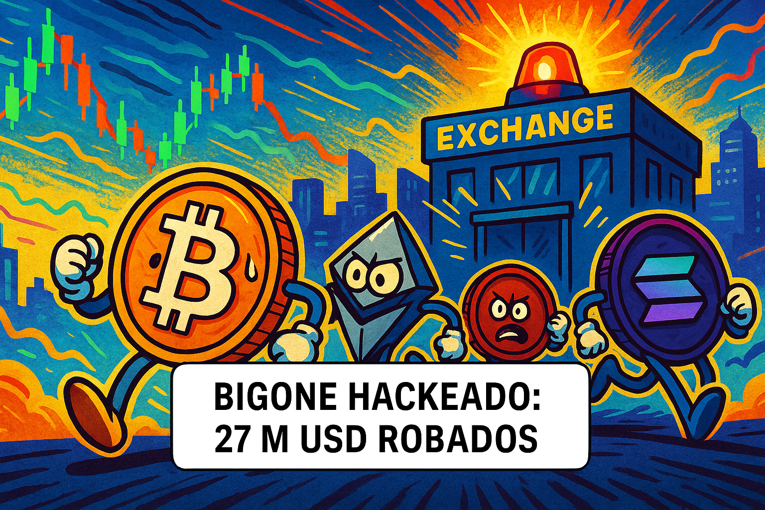 BigONE sufre hackeo y pierde 27 millones de dólares en criptomonedas