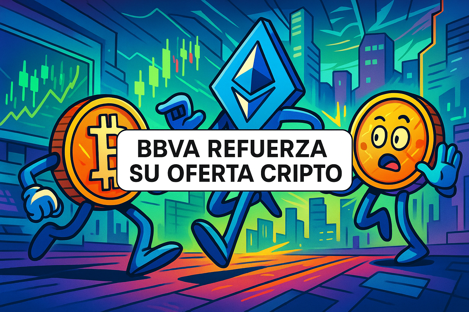 BBVA refuerza su oferta cripto: amplía custodia con tecnología Ripple bajo MiCA